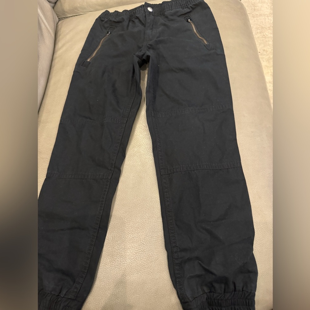 Ralph Lauren Black Jogger Pants for Boys